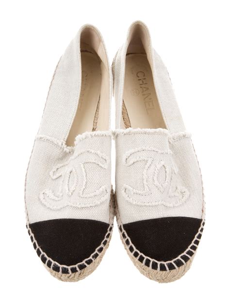 chanel espadrilles canvas|Chanel espadrilles women.